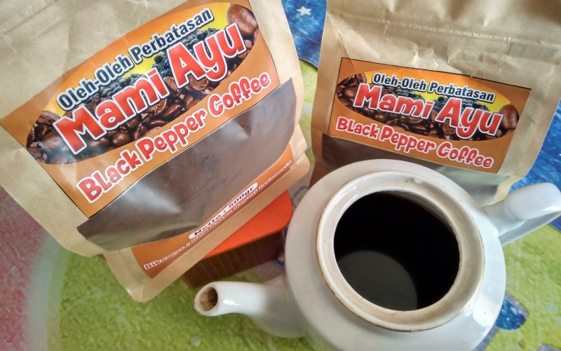 Salah satu produk kopi lada hitam. (Foto: rri.go.id) Salah satu produk kopi lada hitam. (Foto: rri.go.id)
