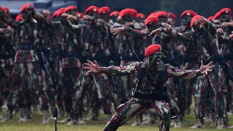Kopassus, pasukan Baret Merah yang ditakuti dunia (Foto : Istimewa) Kopassus, pasukan Baret Merah yang ditakuti dunia (Foto : Istimewa)