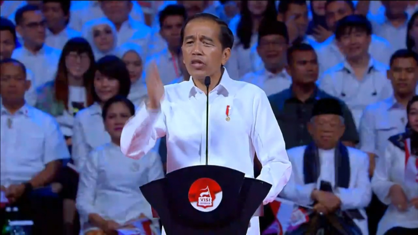 Pidato Jokowi sebut semua warga negara harus junjung tinggi Pancasila (Foto : Istimewa) Pidato Jokowi sebut semua warga negara harus junjung tinggi Pancasila (Foto : Istimewa)