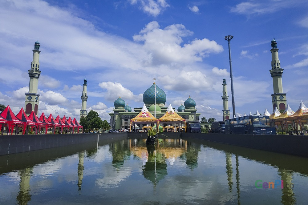 Masjid Raya An Nur Pekanbaru, lokasi penyelenggaraan Festival Muslim Riau 2019 (Foto: Heru GenPI.co) Masjid Raya An Nur Pekanbaru, lokasi penyelenggaraan Festival Muslim Riau 2019 (Foto: Heru GenPI.co)