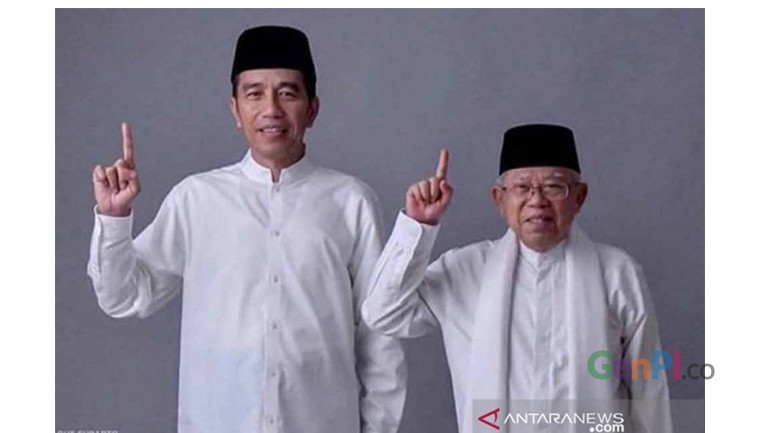 Joko Widodo dan Ma'ruf Amin (Sumber foto: Antaranews) Joko Widodo dan Ma'ruf Amin (Sumber foto: Antaranews)